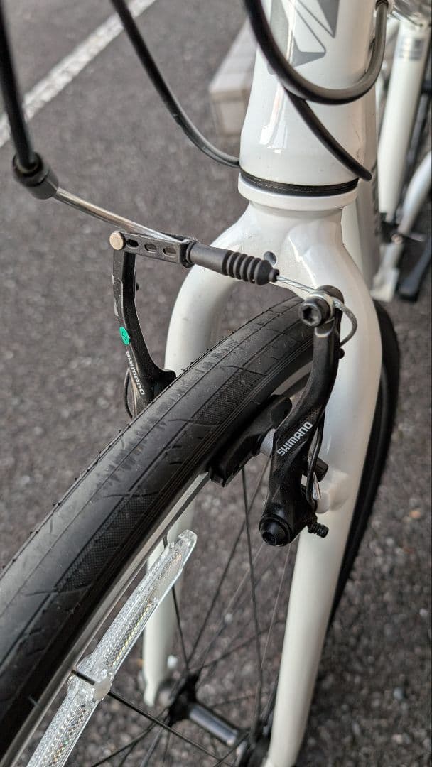 クロスバイク NESTO VACANZE ホワイト 2025年製 自転車