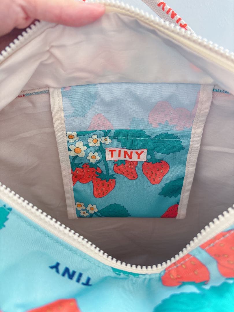 【新品】Tinycottons 25SS いちご柄リュック