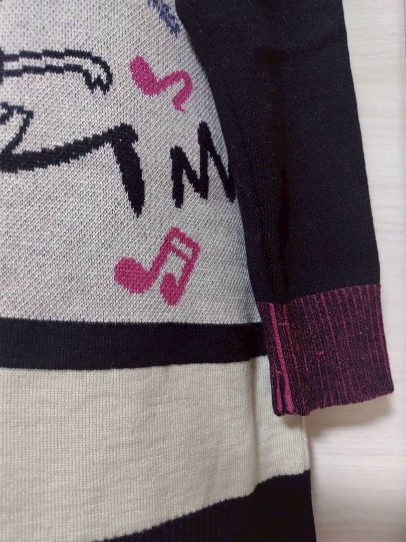 アルベロ2605◆姉妹ブランド◆オレボレプラ 動物デザイン タートルネックニット