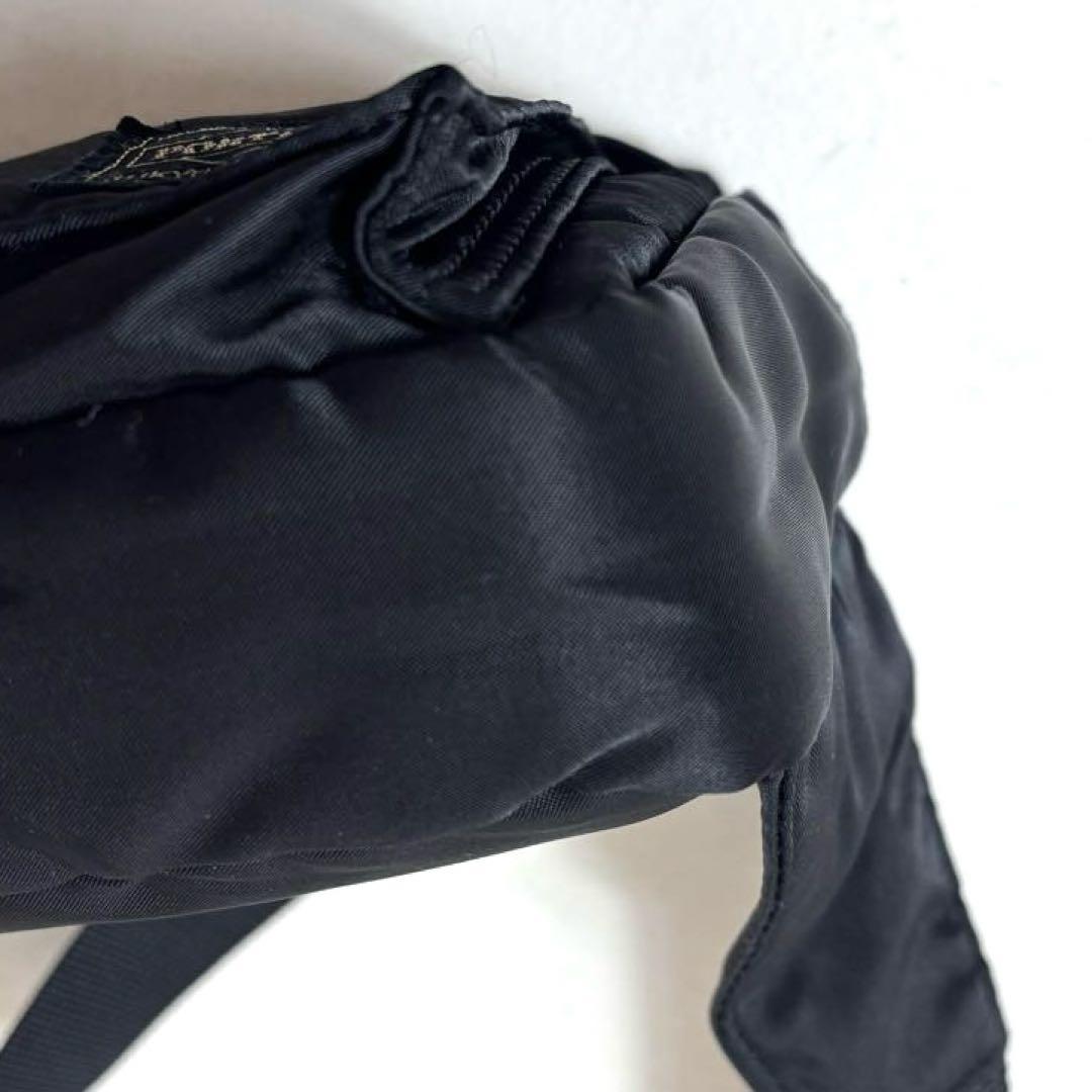 【極美品】PORTER タンカー ウエストバック ボディバッグ ブラック