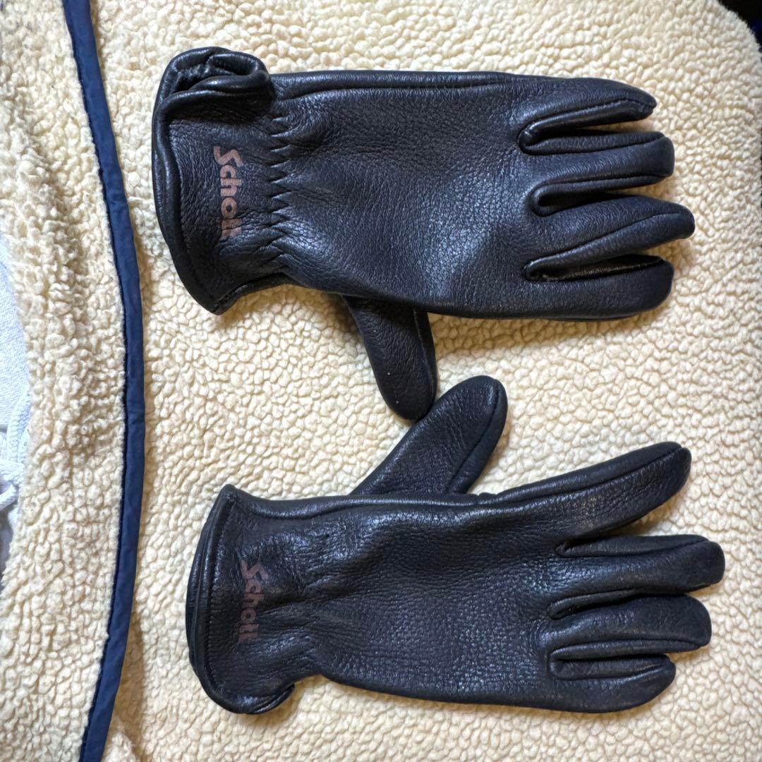 schott ショット　本革グローブ　ブラック　ほぼ未使用
