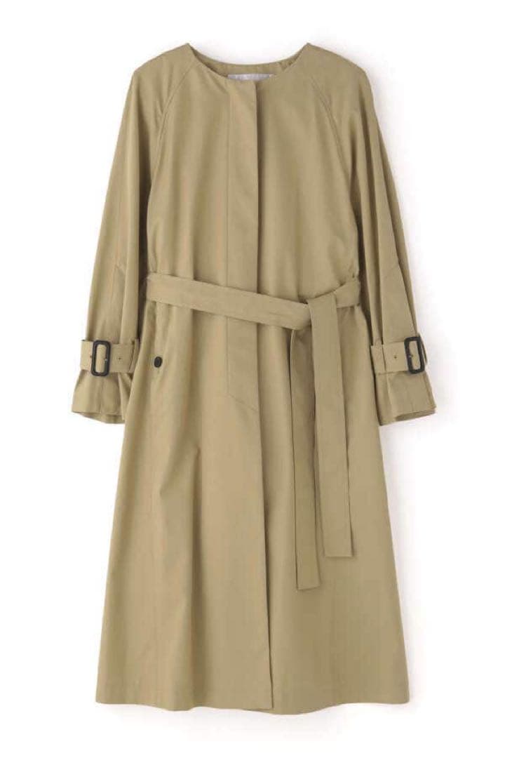 ADORE アドーア コンパクトコットンノーカラーコート