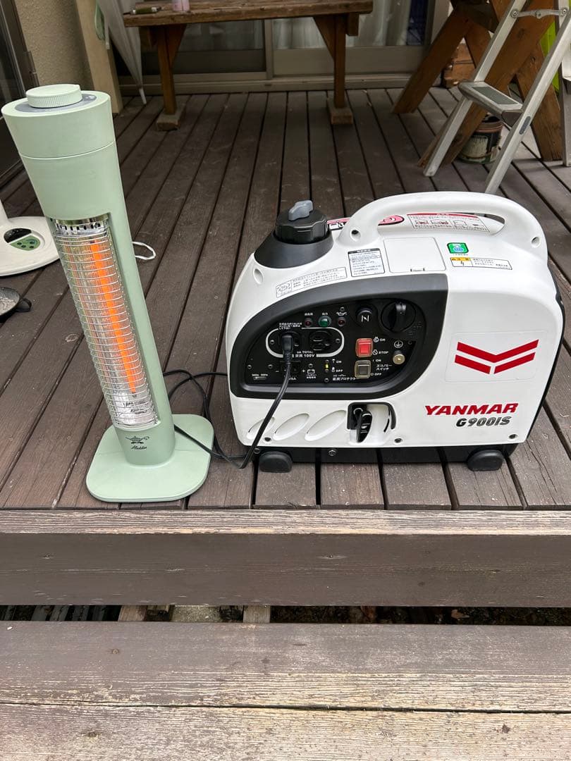 ［美品］YANMAR G900IS2 ガソリン発電機