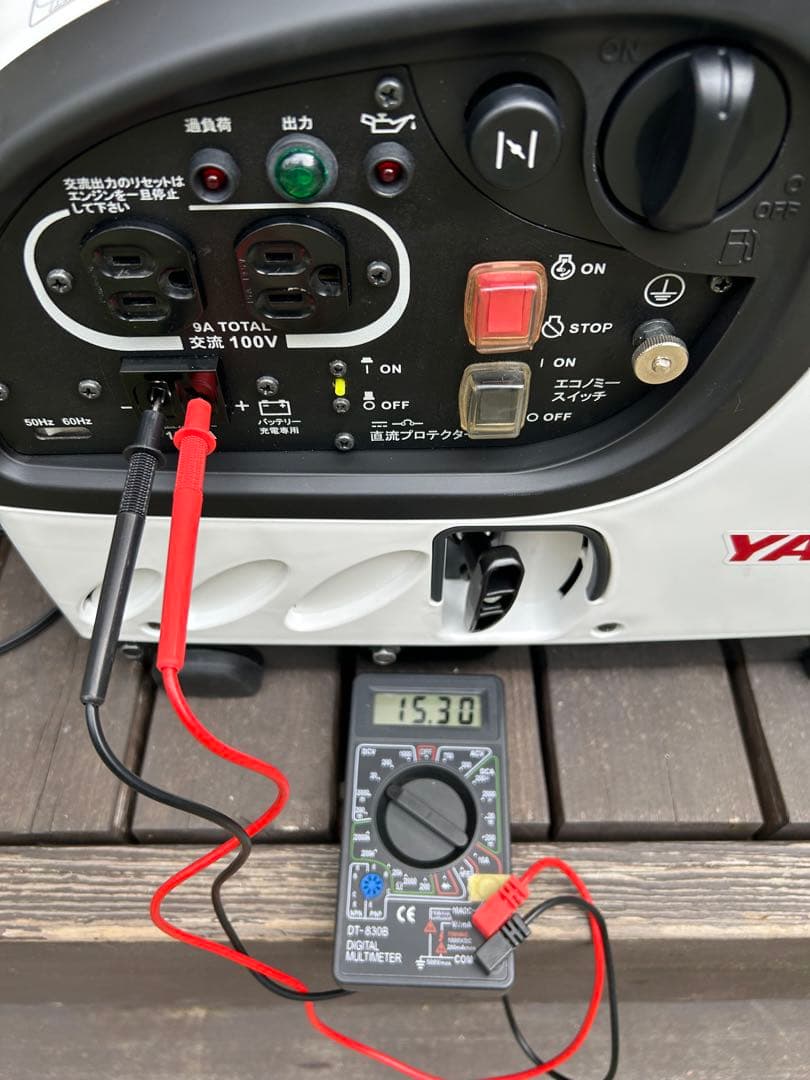 ［美品］YANMAR G900IS2 ガソリン発電機