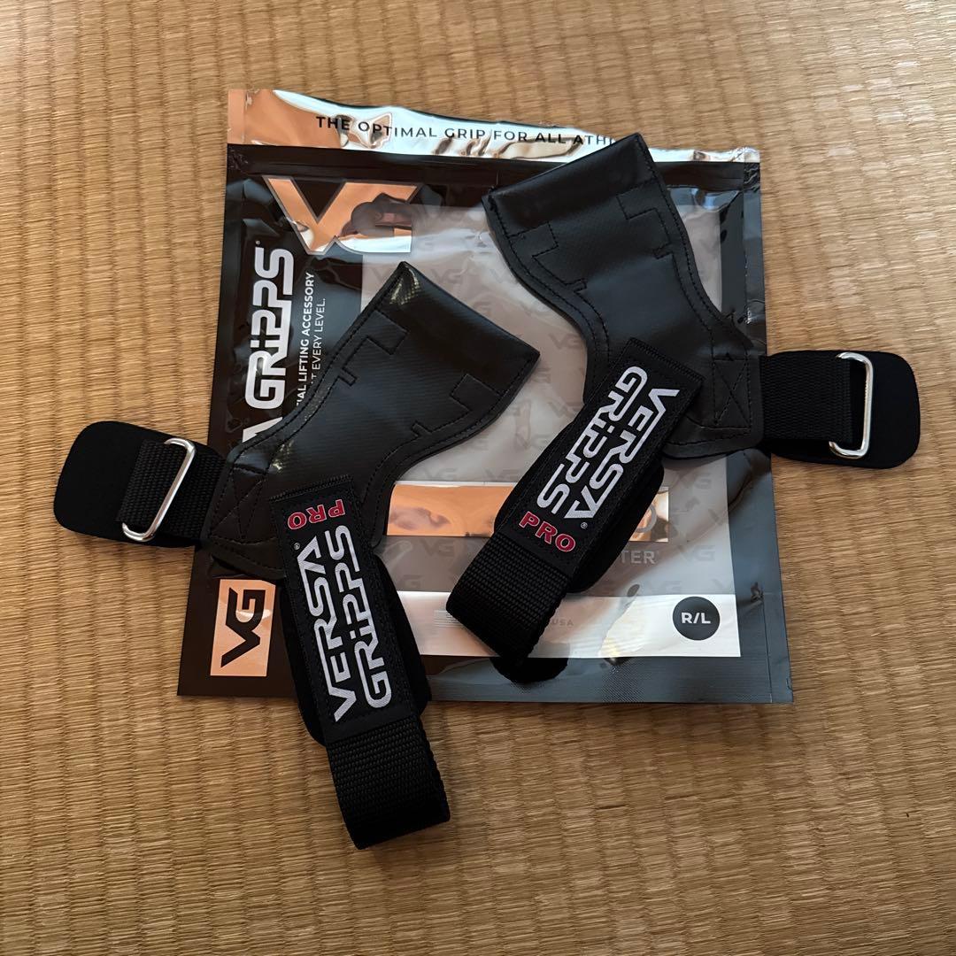 ウエイトトレーニング VERSA GRIPPS PRO R/L BLACK