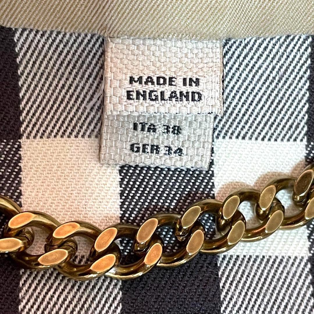 極美品✨英国製 BURBERRY ケンジントントレンチコート 38 撥水性