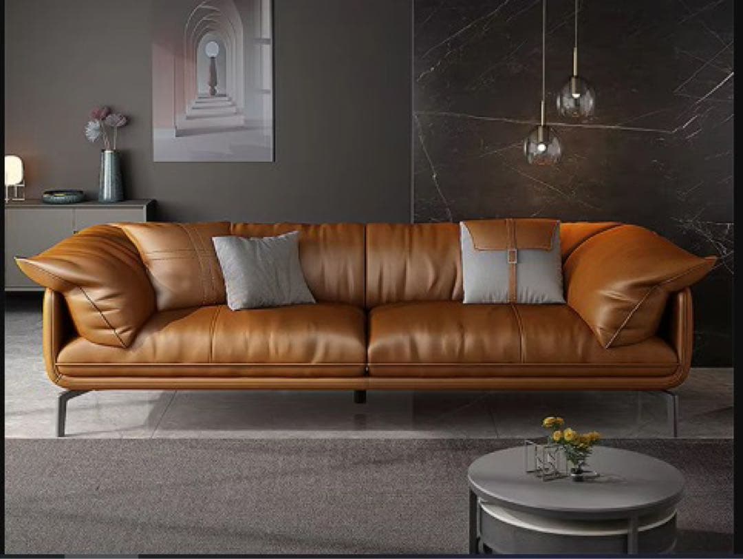 【残り2点】3Pレザーソファ｜129,000円