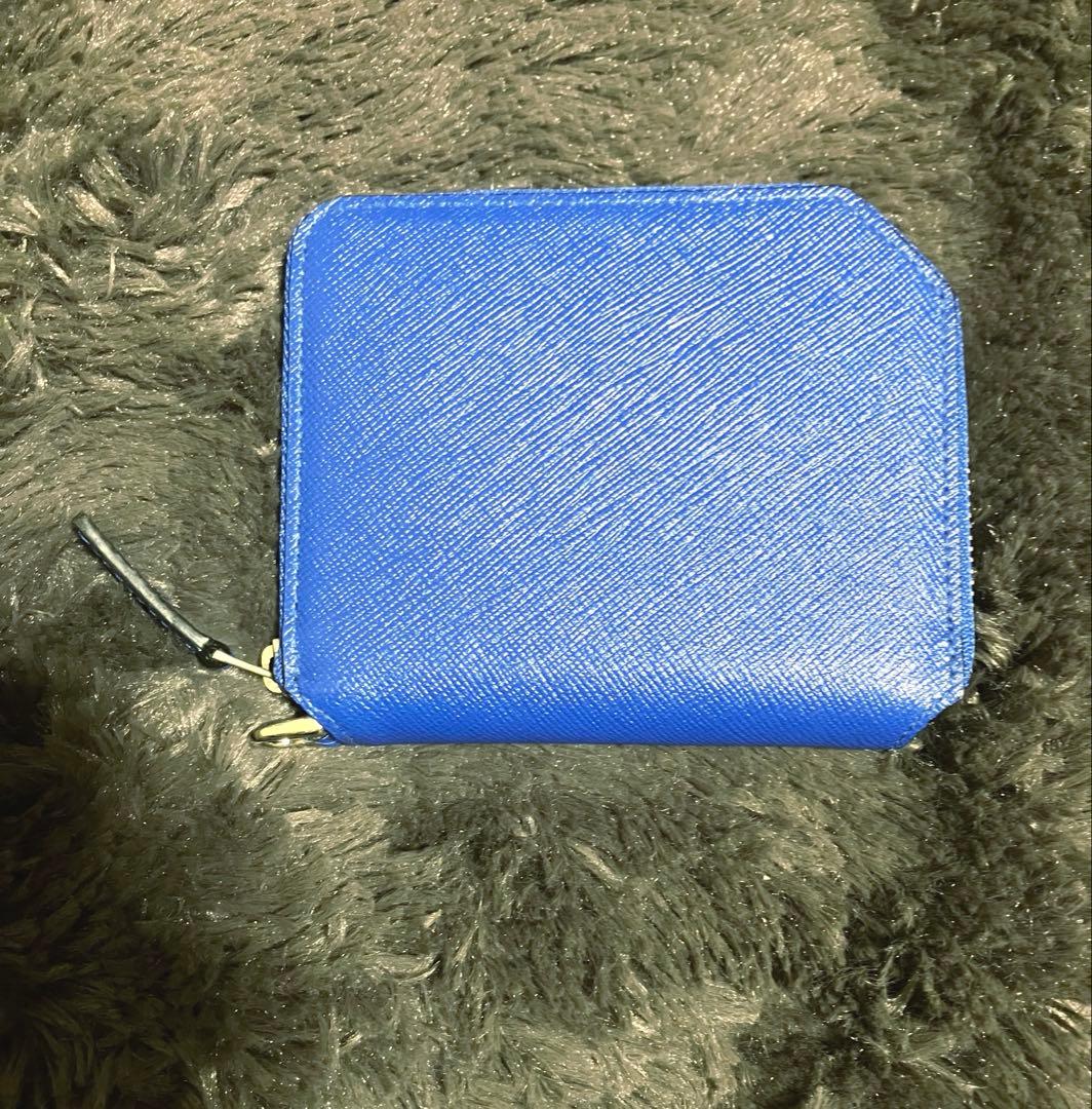 美品）ラルコバレーノ×ジョセフオム コラボ　ラウンドジップミニウォレット