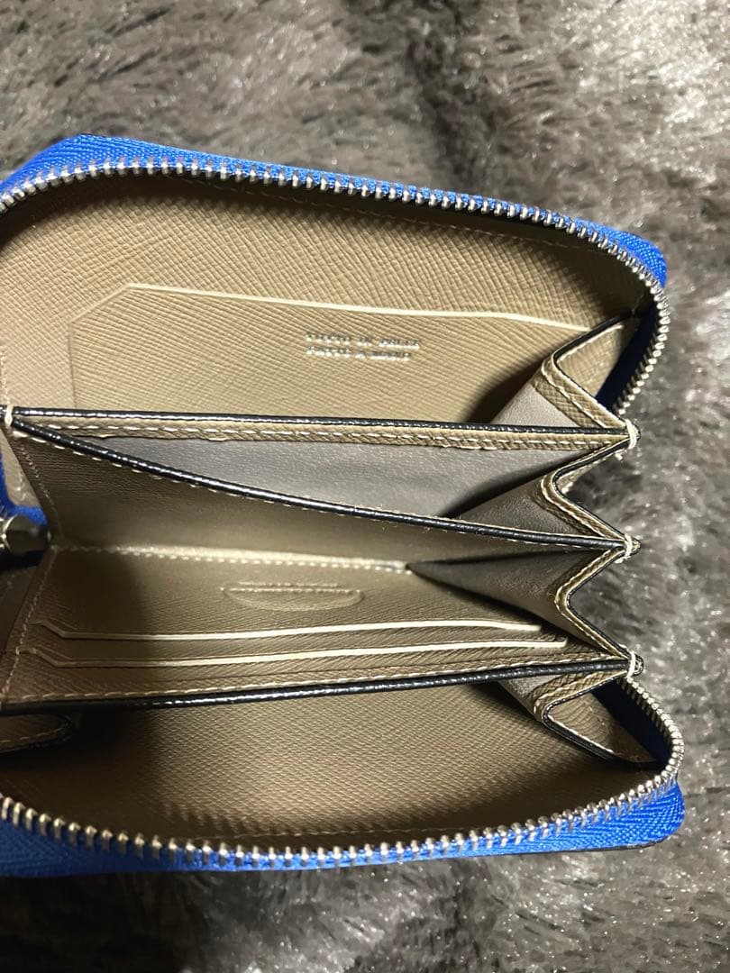 美品）ラルコバレーノ×ジョセフオム コラボ　ラウンドジップミニウォレット