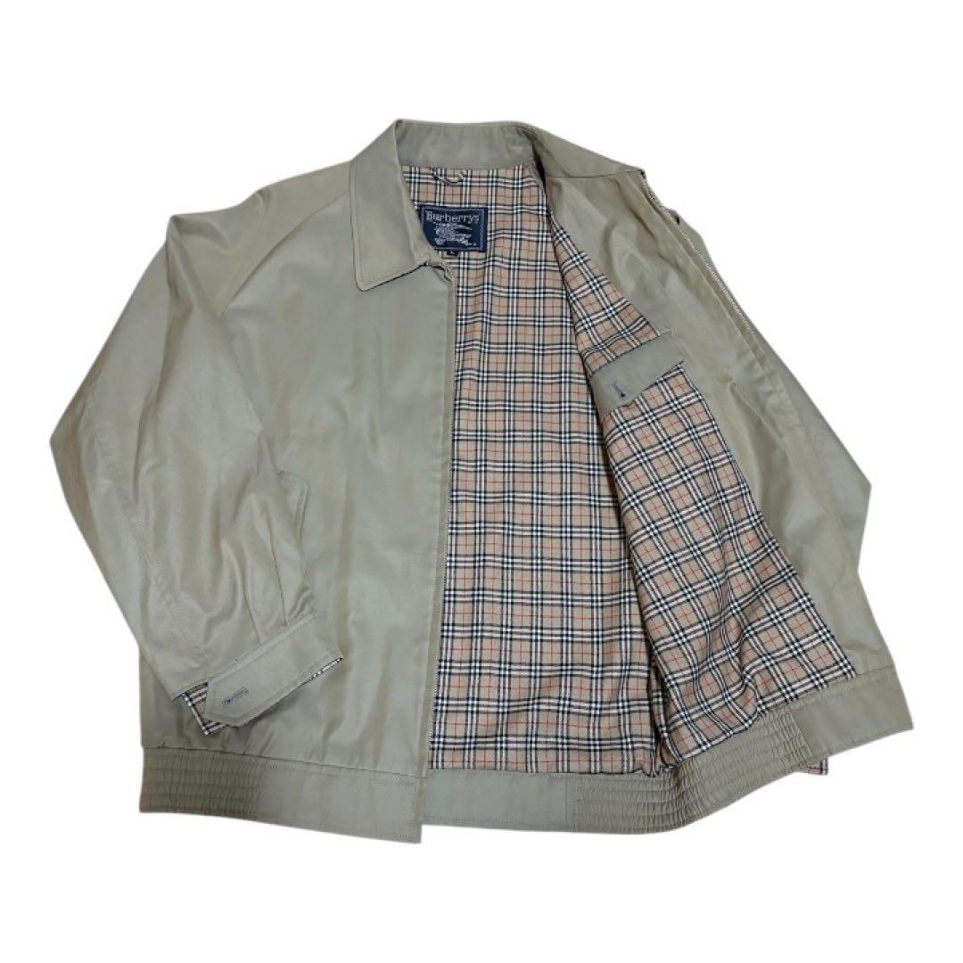 Burberrys 80s 90s 裏地ノヴァチェック スウィングトップ 玉虫