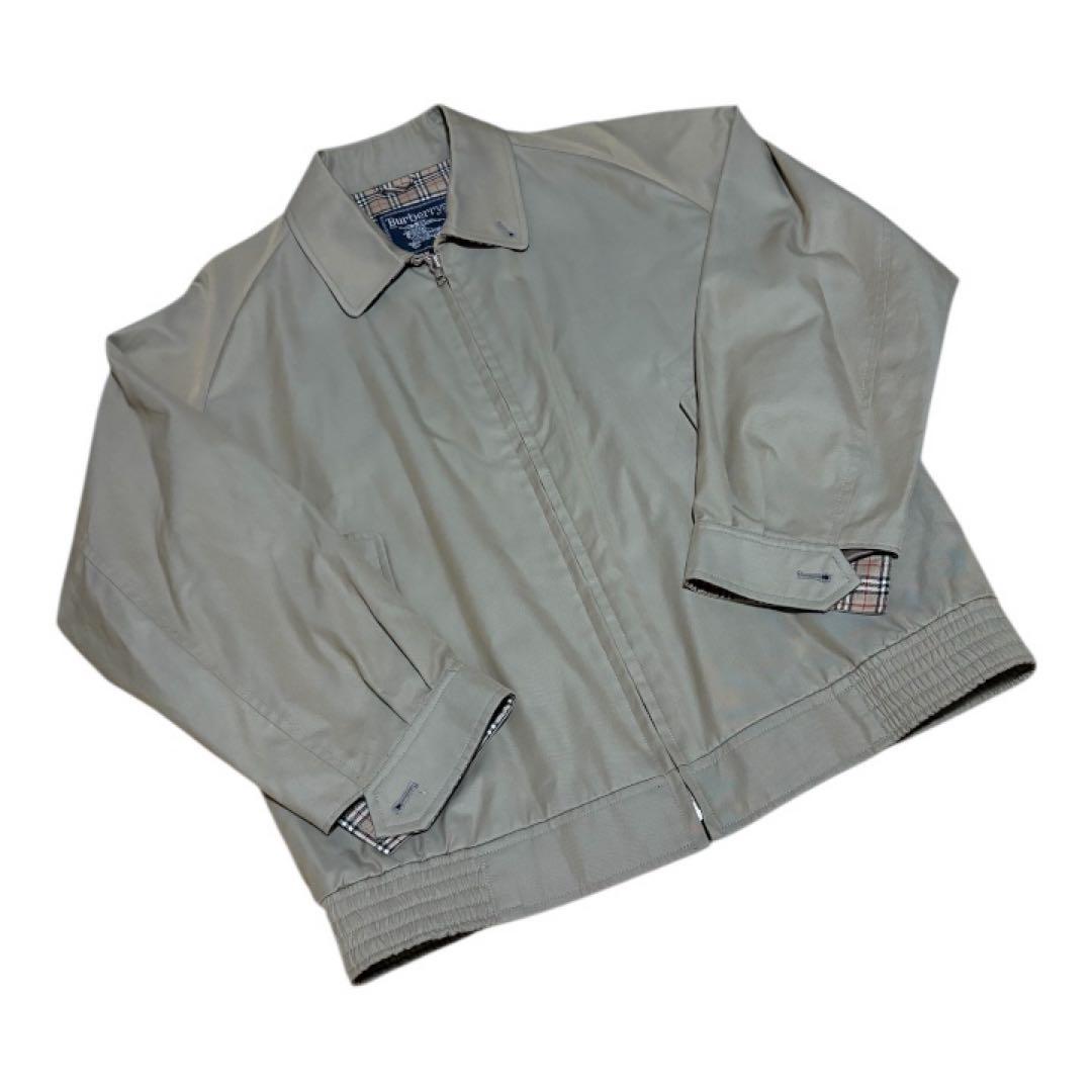 Burberrys 80s 90s 裏地ノヴァチェック スウィングトップ 玉虫