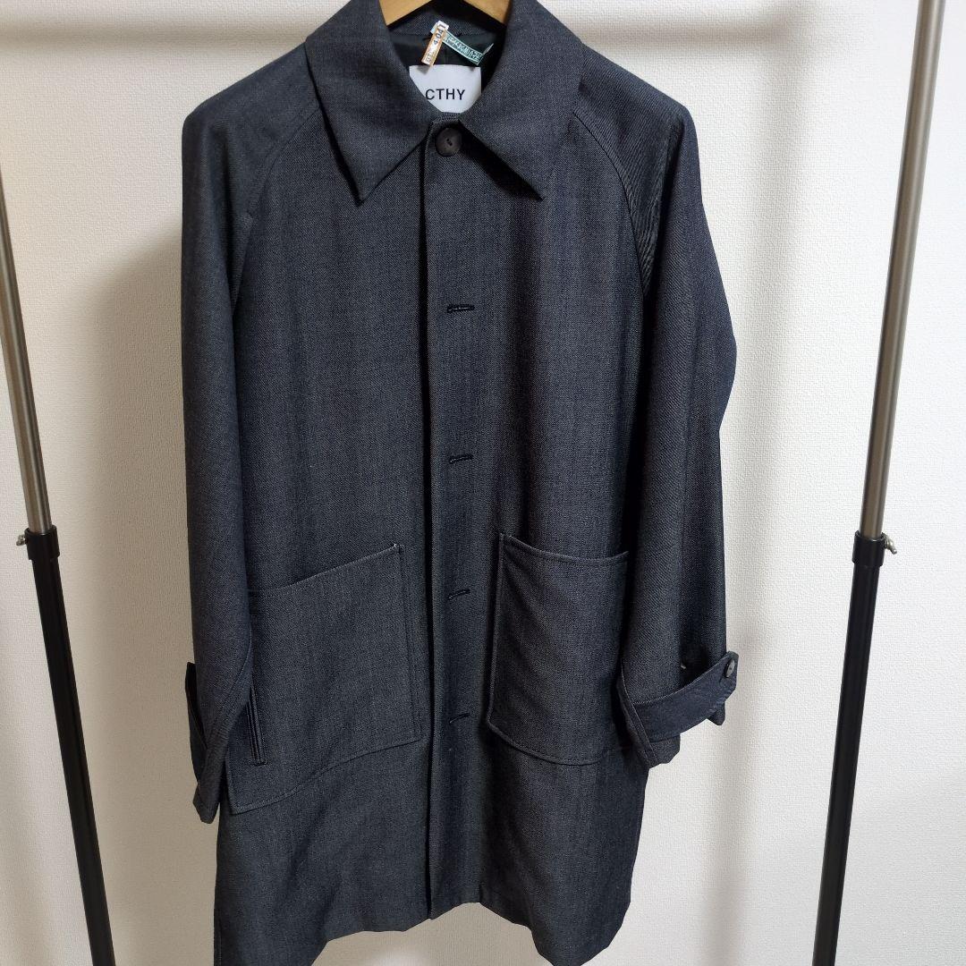 CTHY　ウールデニムオーバーコート(クリーニング済み)