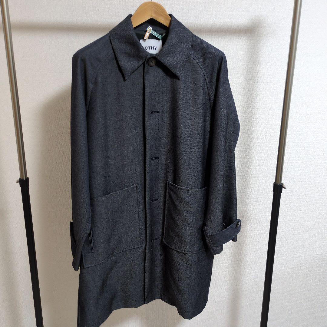 CTHY　ウールデニムオーバーコート(クリーニング済み)