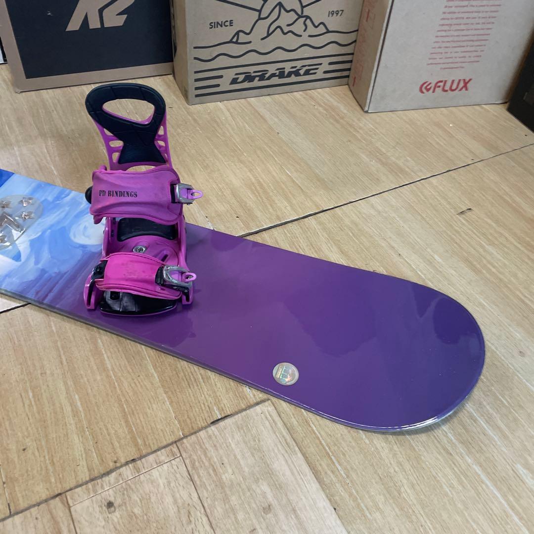 BURTON×PD　バートン　希少130代　バインディング付　スノーボードセット