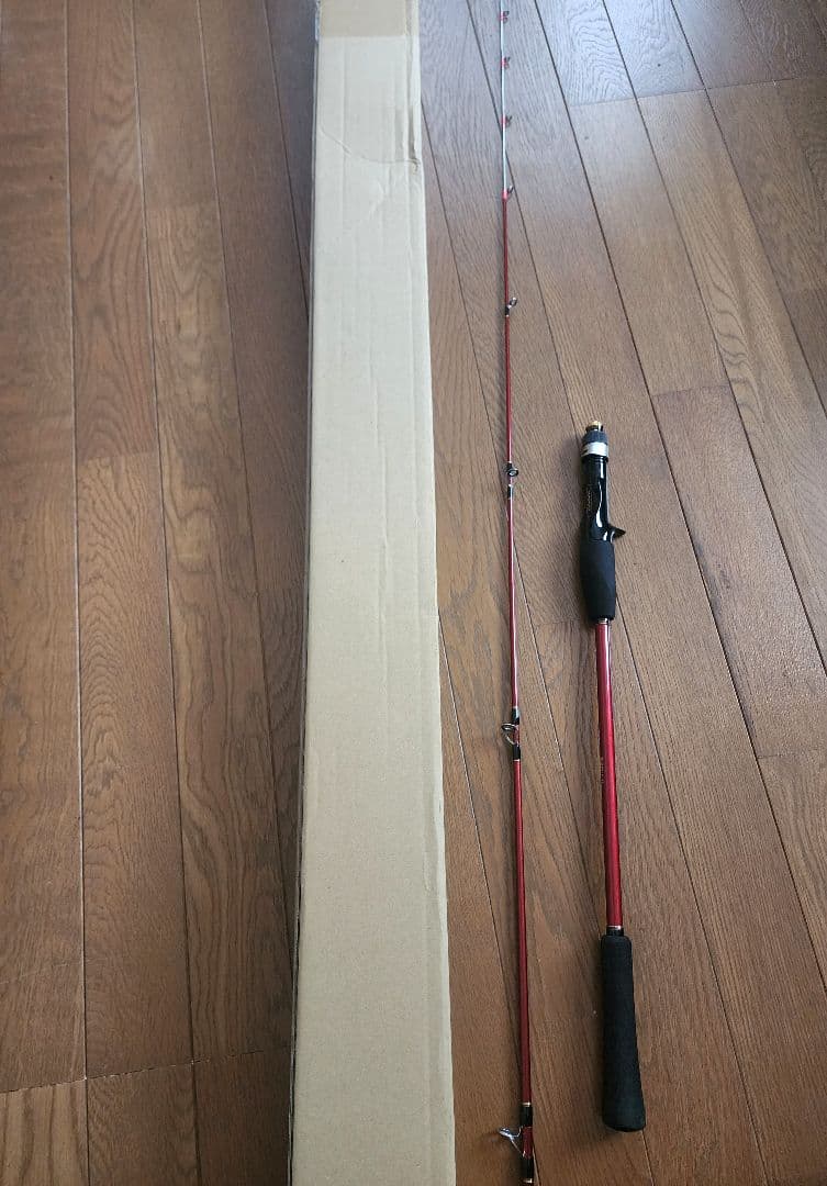 ⚠️12/7まで1000円引き‼️⚠️　タイラバロッド　炎月BB　B69M-S