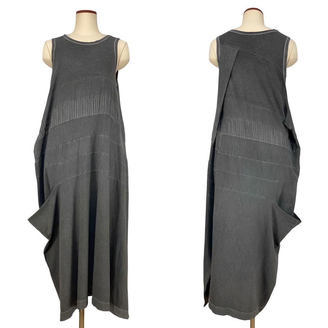 Y's ワイズ PIGMENT PRINT POCKET OP グレー2