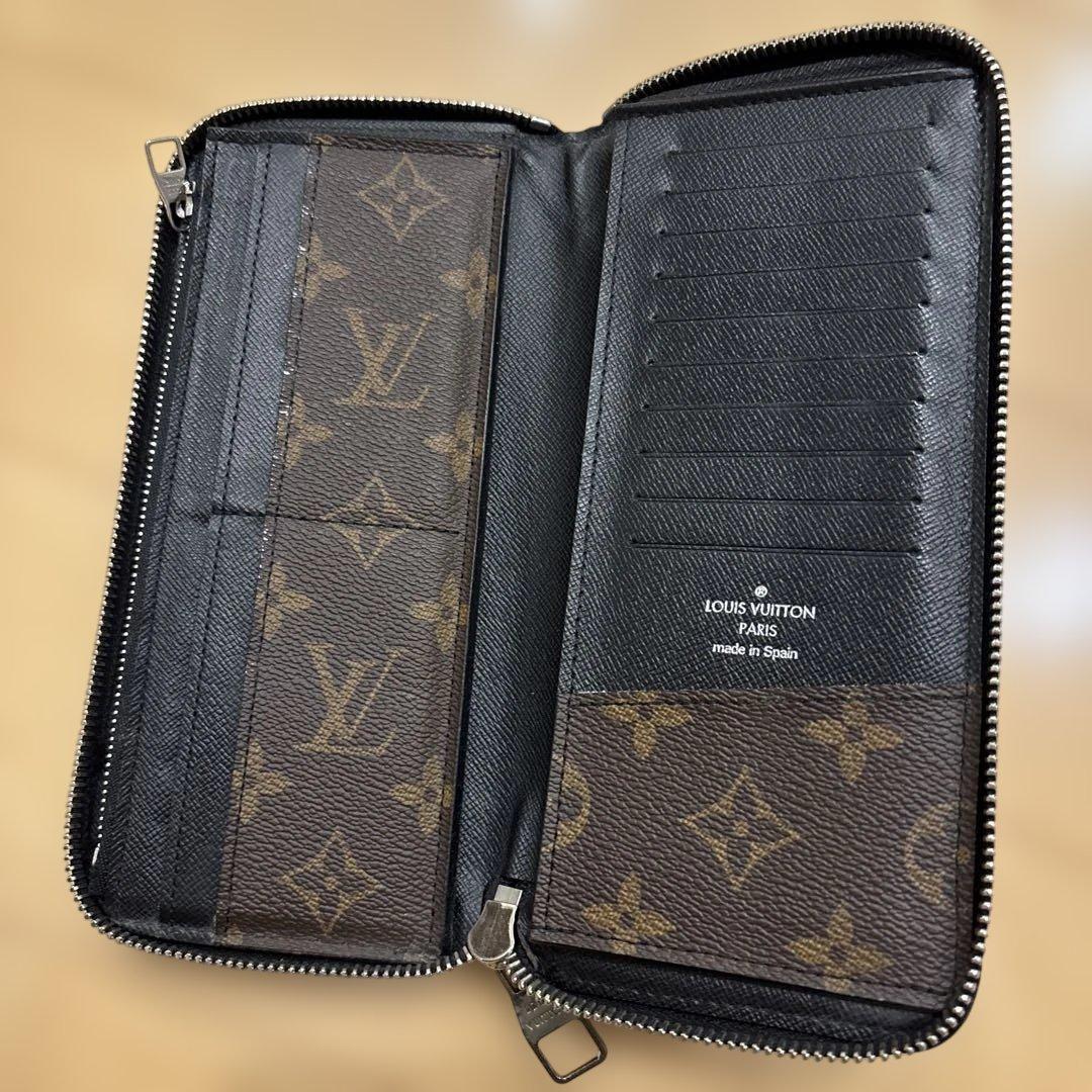 Louis Vuitton 長財布 ブラウン/ブラック