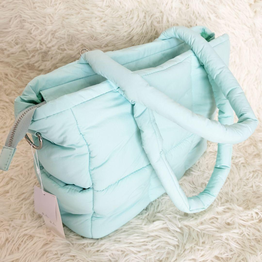 dazzlin【吉田朱里】マシュマロトートバッグ グリーン