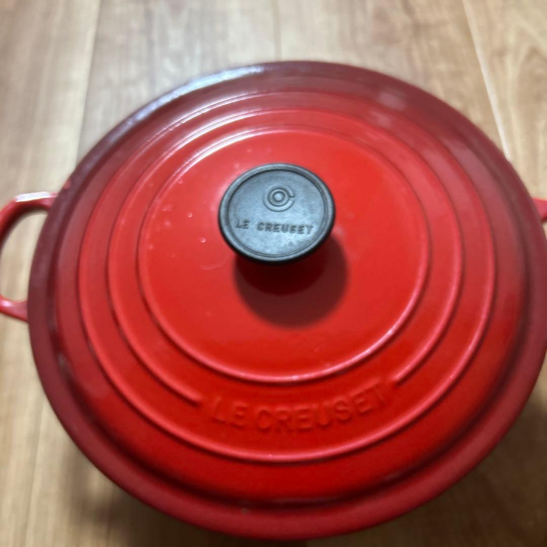 LE CREUSET ＊ル・クルーゼ・ココットロンド・レッド・26