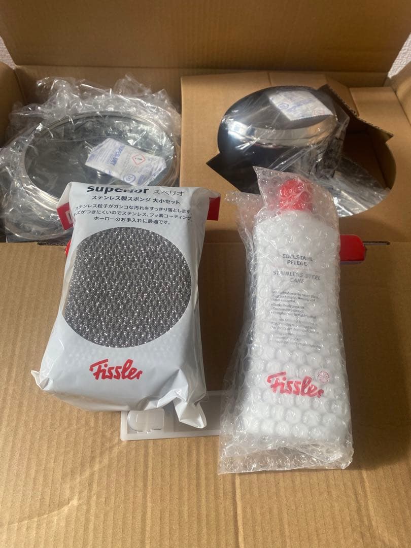 【新品】フィスラー コペンハーゲン ステンレス鍋 12点セット IH•ガス火対応