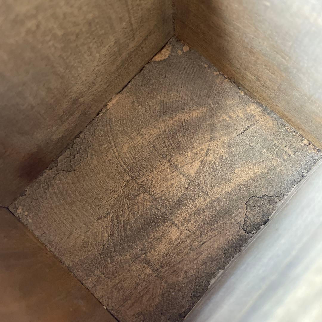 アンティーク風　木製　9キューブ　ドロワーズ　収納棚