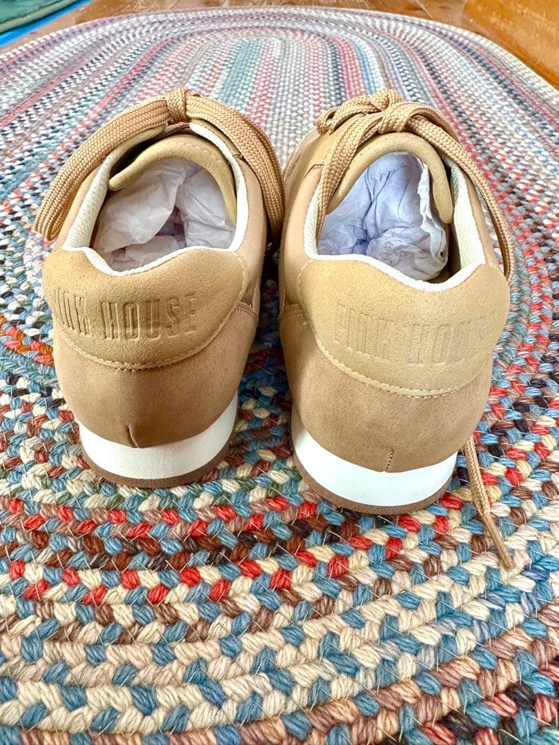 Pink House ベージュ スニーカー