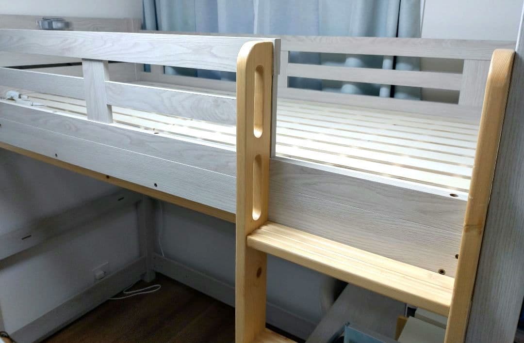 【引取限定】木製ロフトベッド eeny(イーニー)