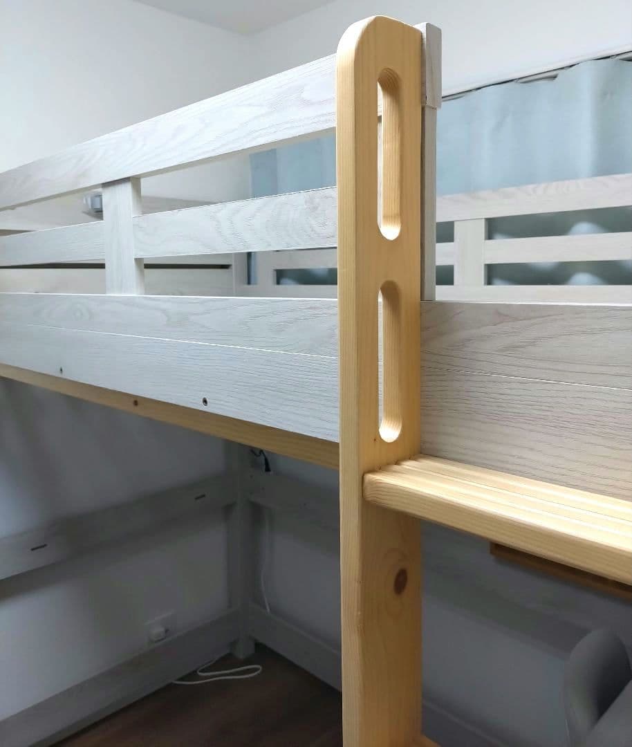 【引取限定】木製ロフトベッド eeny(イーニー)