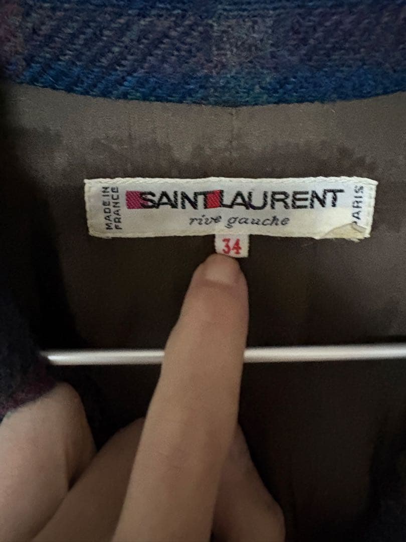 70s Yves Saint Laurent ジャケット　本人期