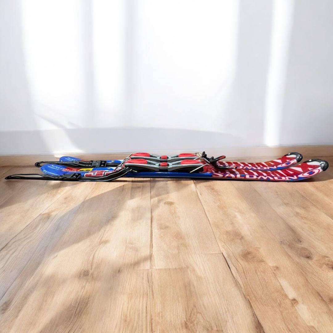 【良品】SALOMON MINIMAX 99cm ショートスキー ファンスキー