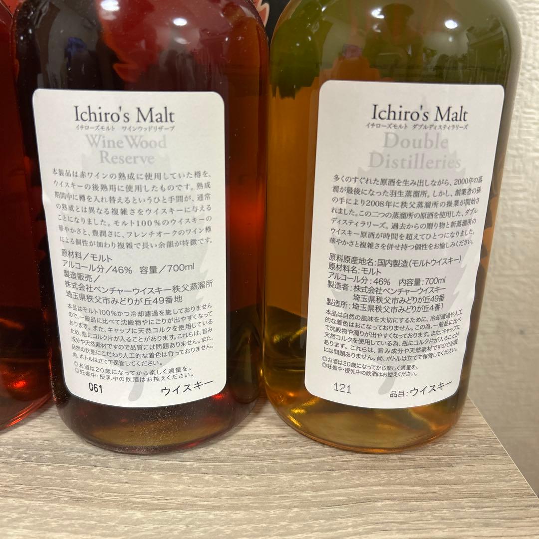 イチローズモルト　リーフシリーズ　7本