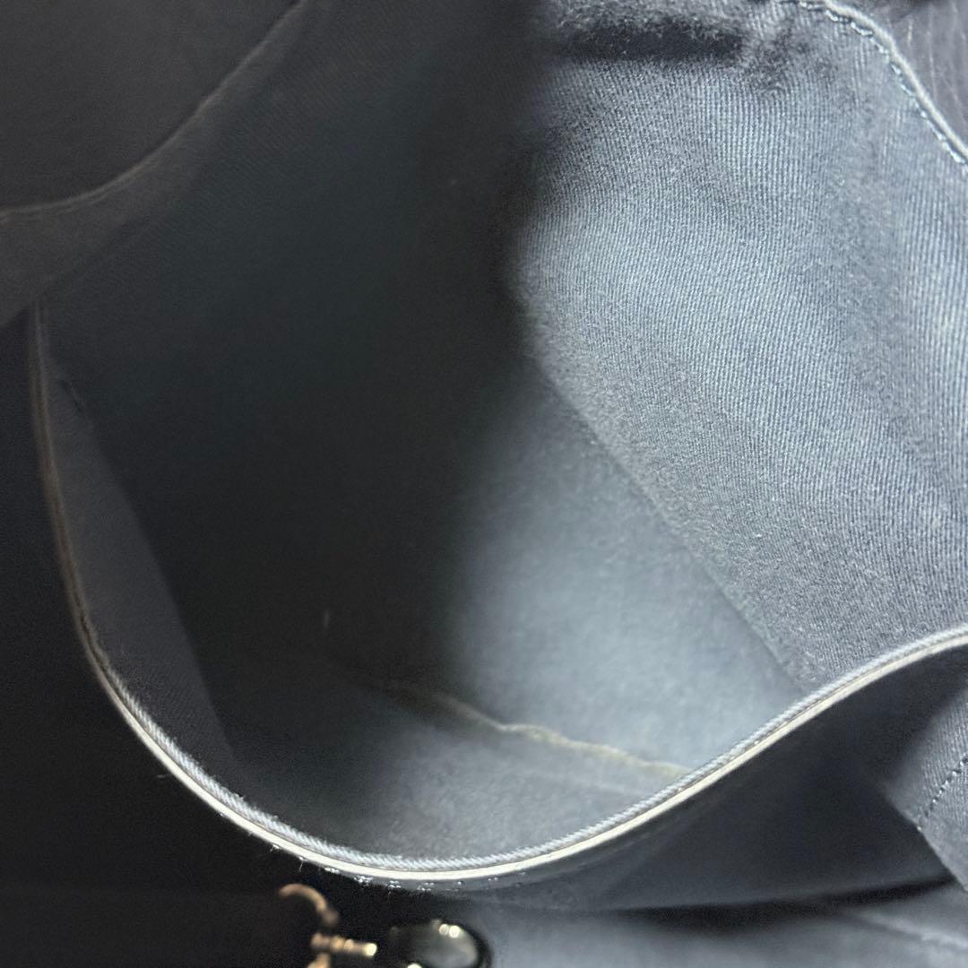 未使用✨FARO ファーロ FABIO MOUSSE トートバッグ ネイビー