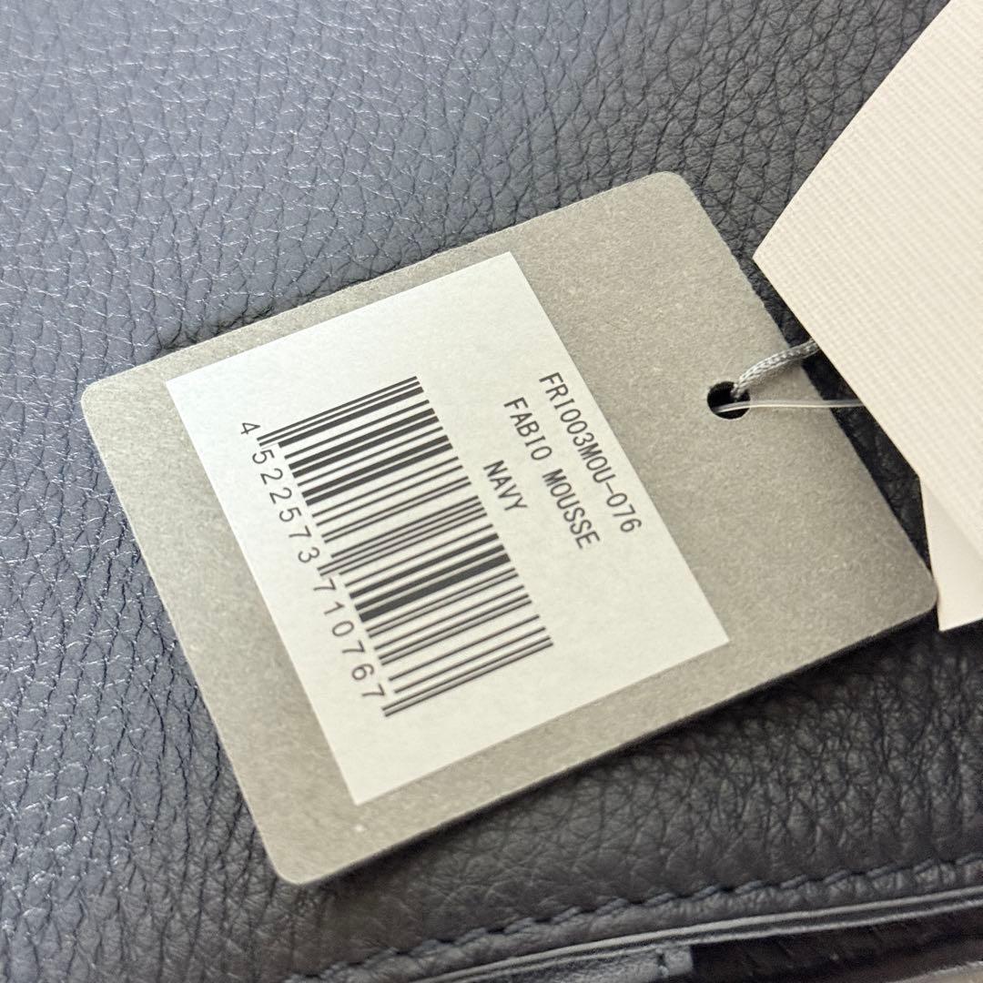 未使用✨FARO ファーロ FABIO MOUSSE トートバッグ ネイビー