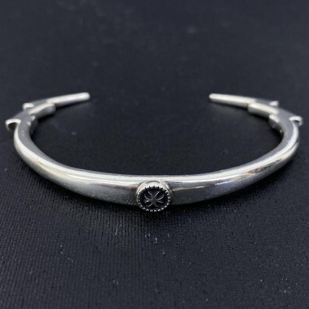 アクセサリー HWZN BROSS BLACK BOOTS THUNDER BANGLE