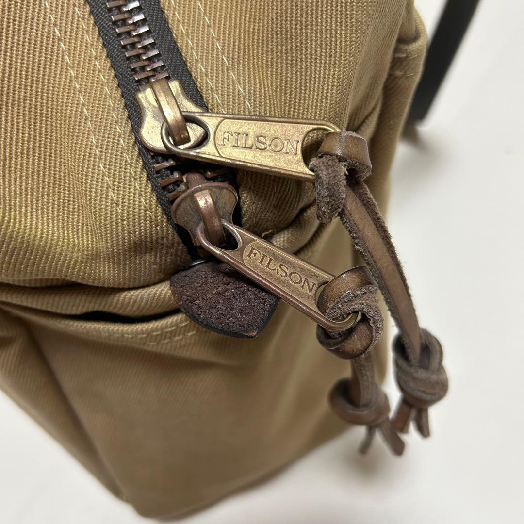 【旧タグ】Filson ラギッドツイル　トートバッグ　ジッパー付　USA製