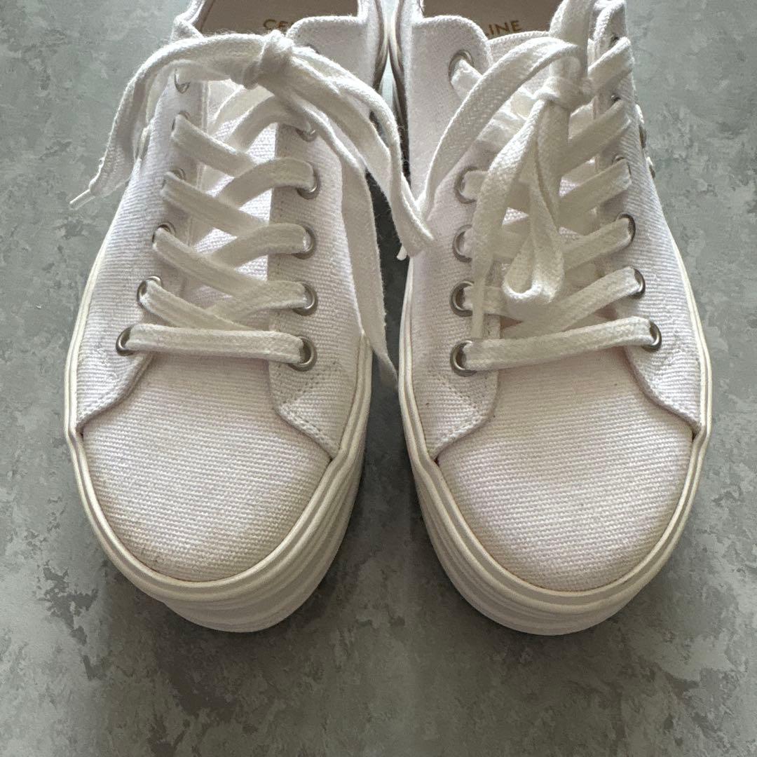 CELINE キャンバススニーカー