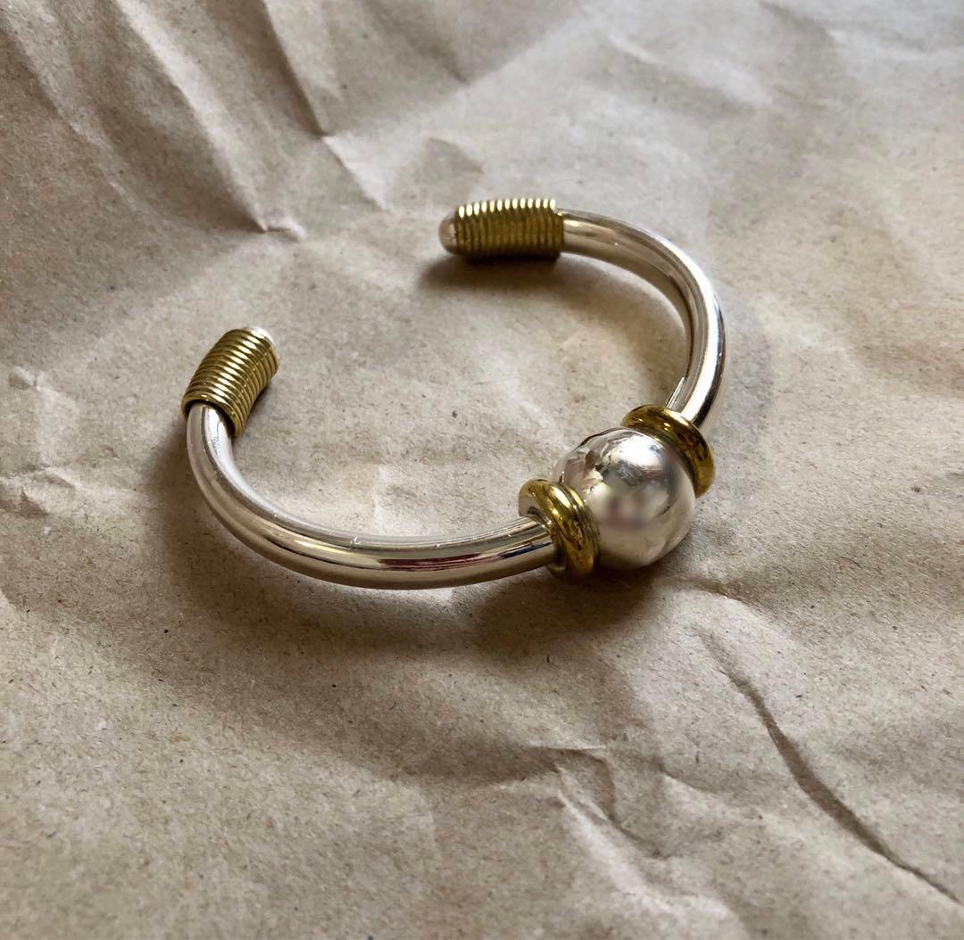 メキシコ製 vintage 925 シルバーバングル