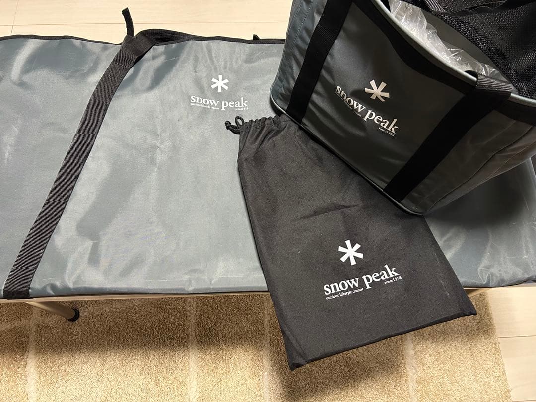スノーピーク　peak IGT テーブルセット①