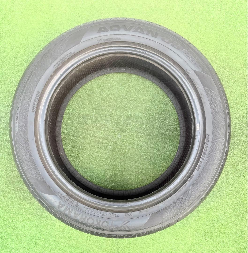 ヨコハマ アドバン db v552．215/55R17.23年製．4本　セット