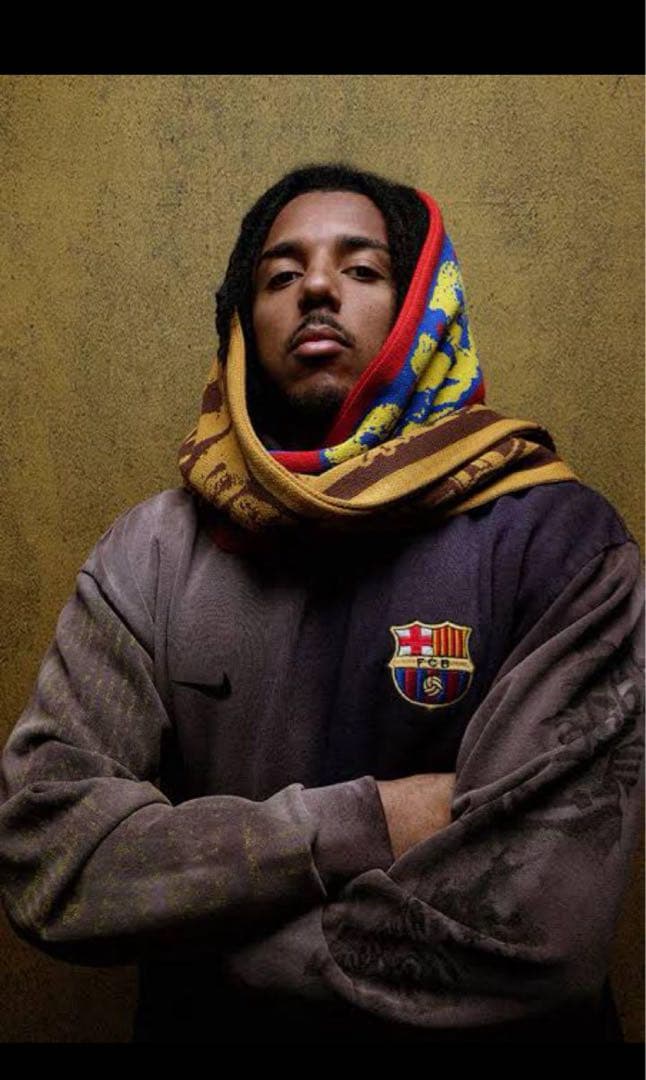 Barcelona×travisトラヴィススコット バルセロナ バルサ マフラー