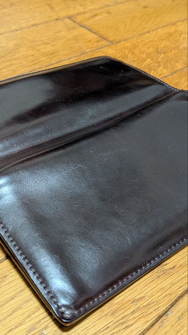 ■GANZO■SHELLCORDVAN2■バーガンディー■シェルコードバン2