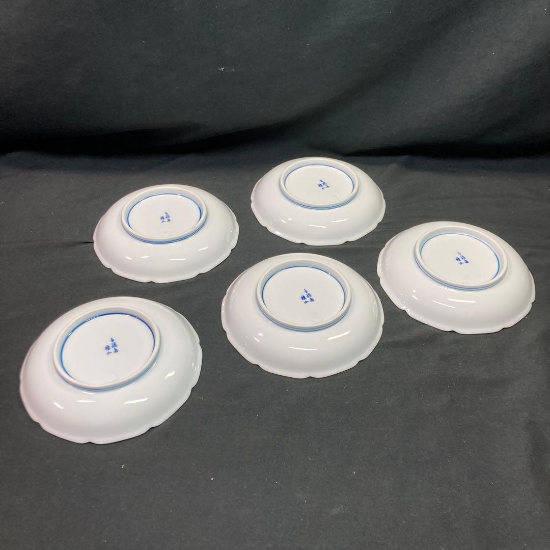 【未使用】色鍋島 稚山 食器セット 7種