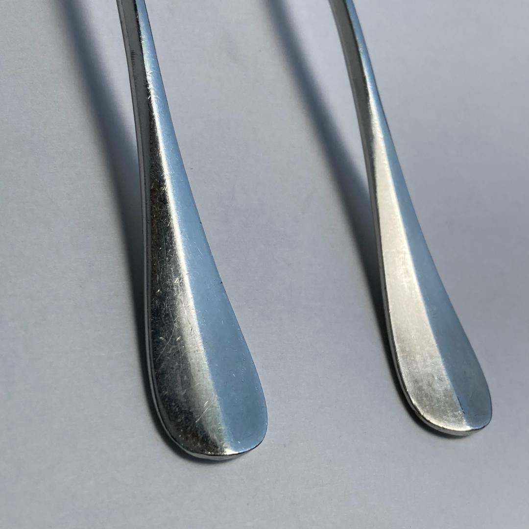 ノワゼット⭐️フランスアンティーク⭐️ティースプーン　4本セット　純銀P