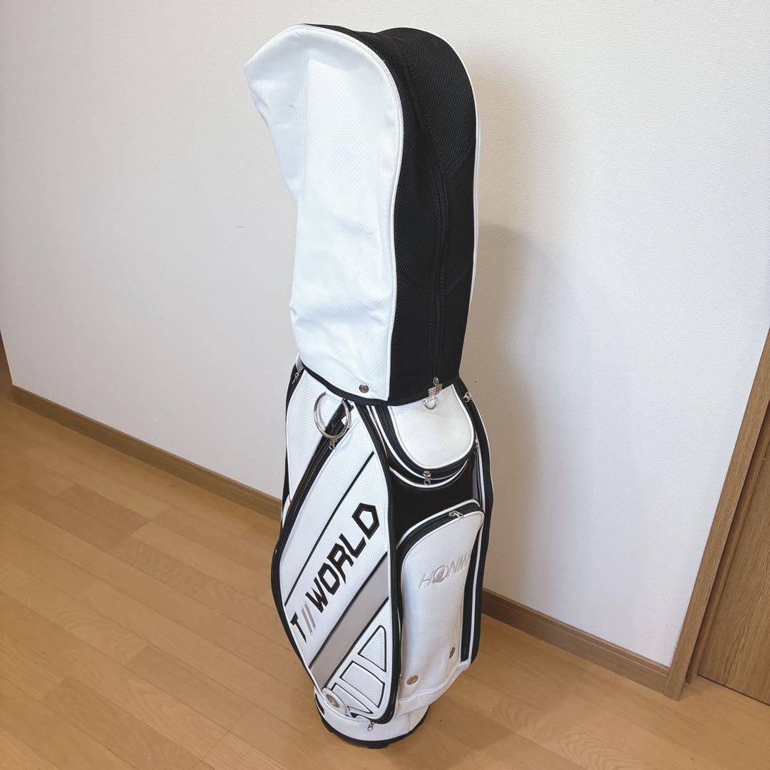 K398 HONMA TOUR WORLD キャディバッグ ホワイト