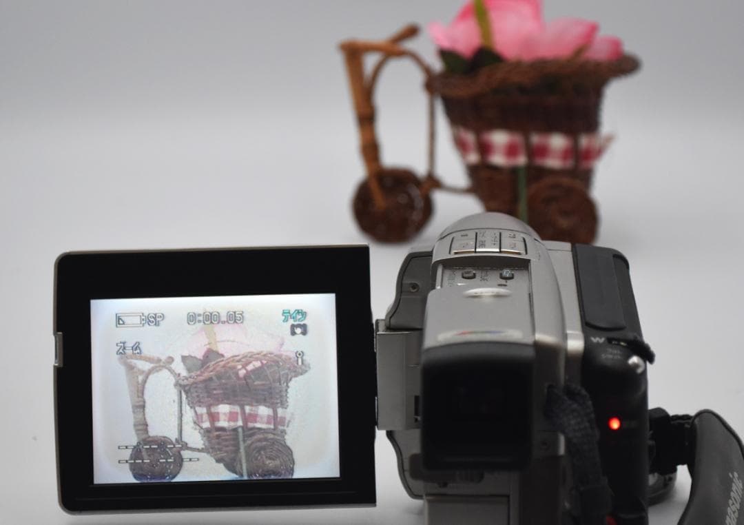 Panasonic NV-DS5 デジタルビデオカメラ miniDVのダビングに