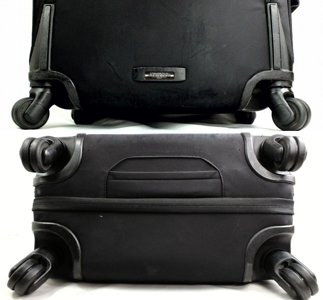 専用トゥミ インターナショナル 4 ウィールド・キャリーオン BK 【USED】