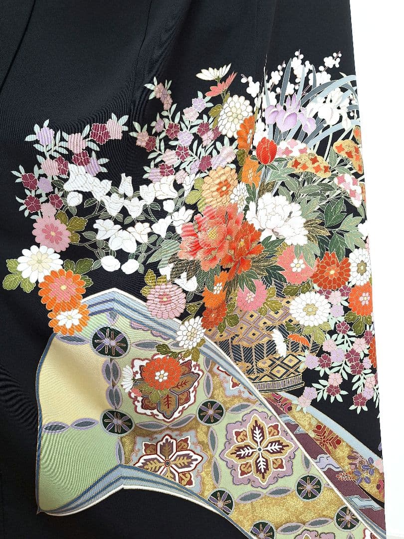 着物リメイクワンピース3695