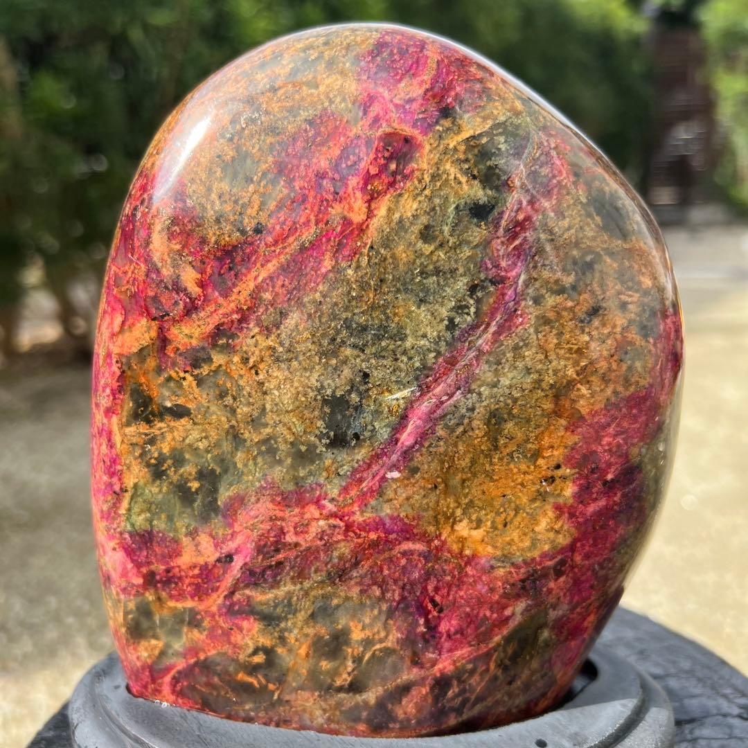 ✳️☆彩り鮮やか☆美しい発色☆七彩石 台湾七彩石 原石 色彩石