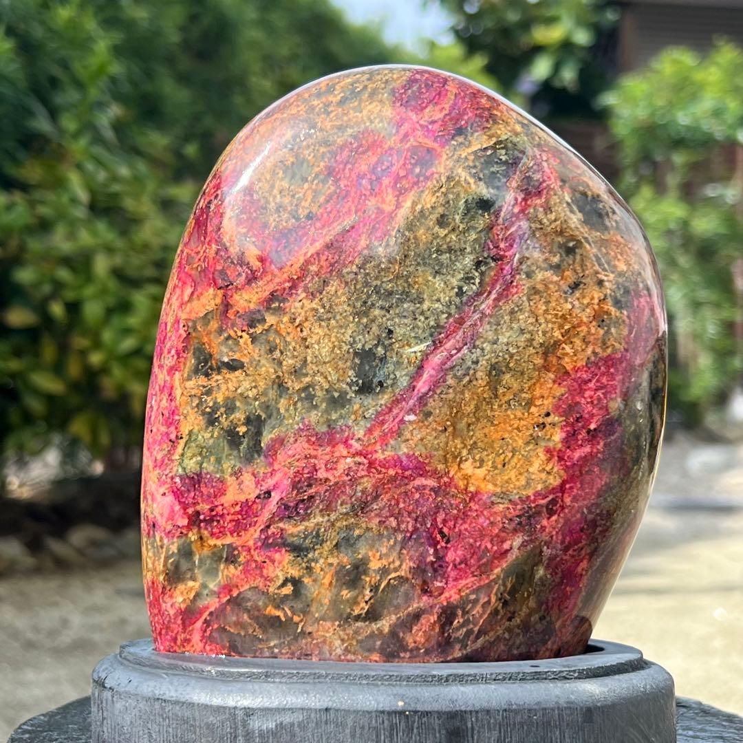 ✳️☆彩り鮮やか☆美しい発色☆七彩石 台湾七彩石 原石 色彩石