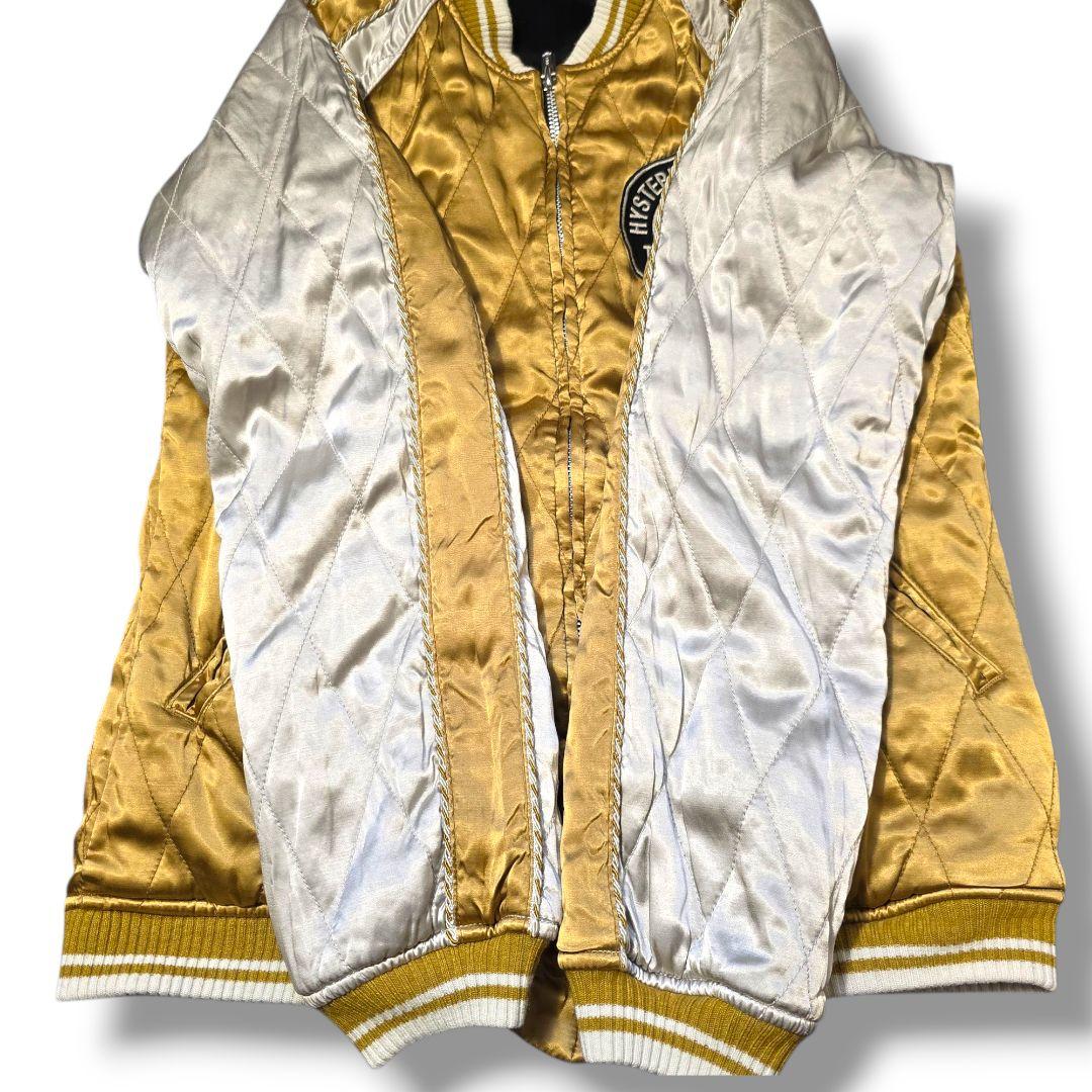 ヒステリックグラマー スカジャン 別珍 リバーシブル 最高デザイン